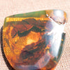 Dominican Green Amber Vegetable Fossil