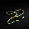 Blue Amber Tasbih, 33 Beads, 7mm Beads, 13gr