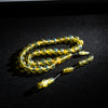 Green Amber Tasbih, 33 Beads, 9mm Beads, 19gr