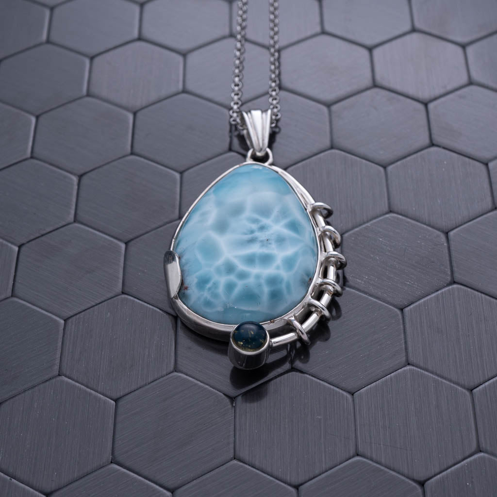 Larimar Pendant, Esme