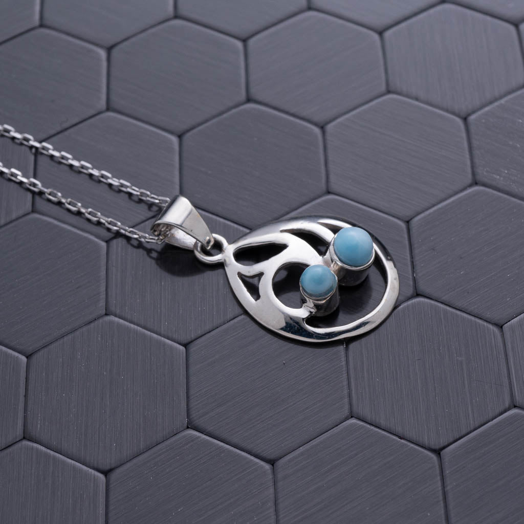 Larimar Pendant, Vivian