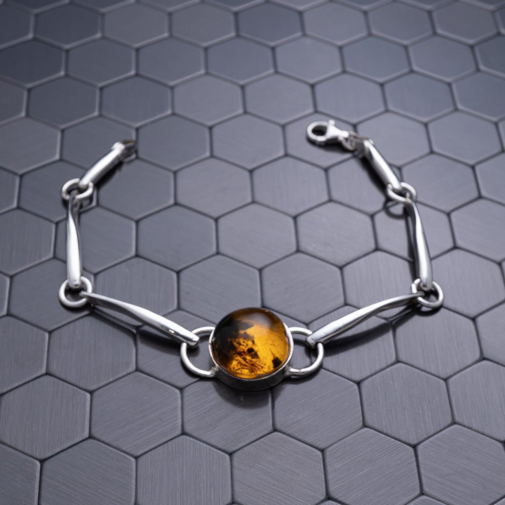 Green Amber Bracelet, Fina