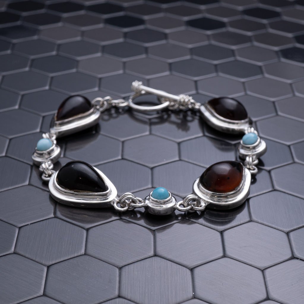 Green Amber Bracelet, Idriya