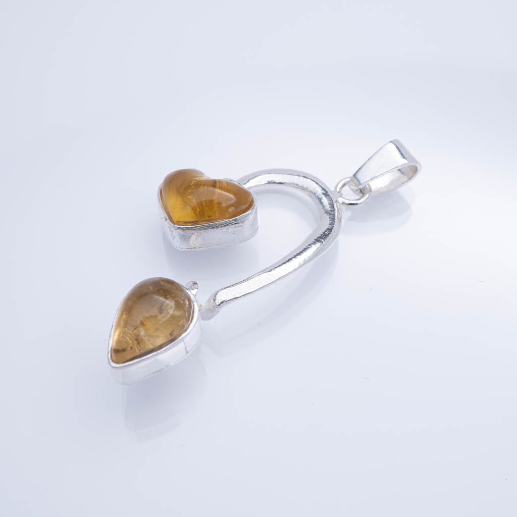 Green Amber Pendant, Maria