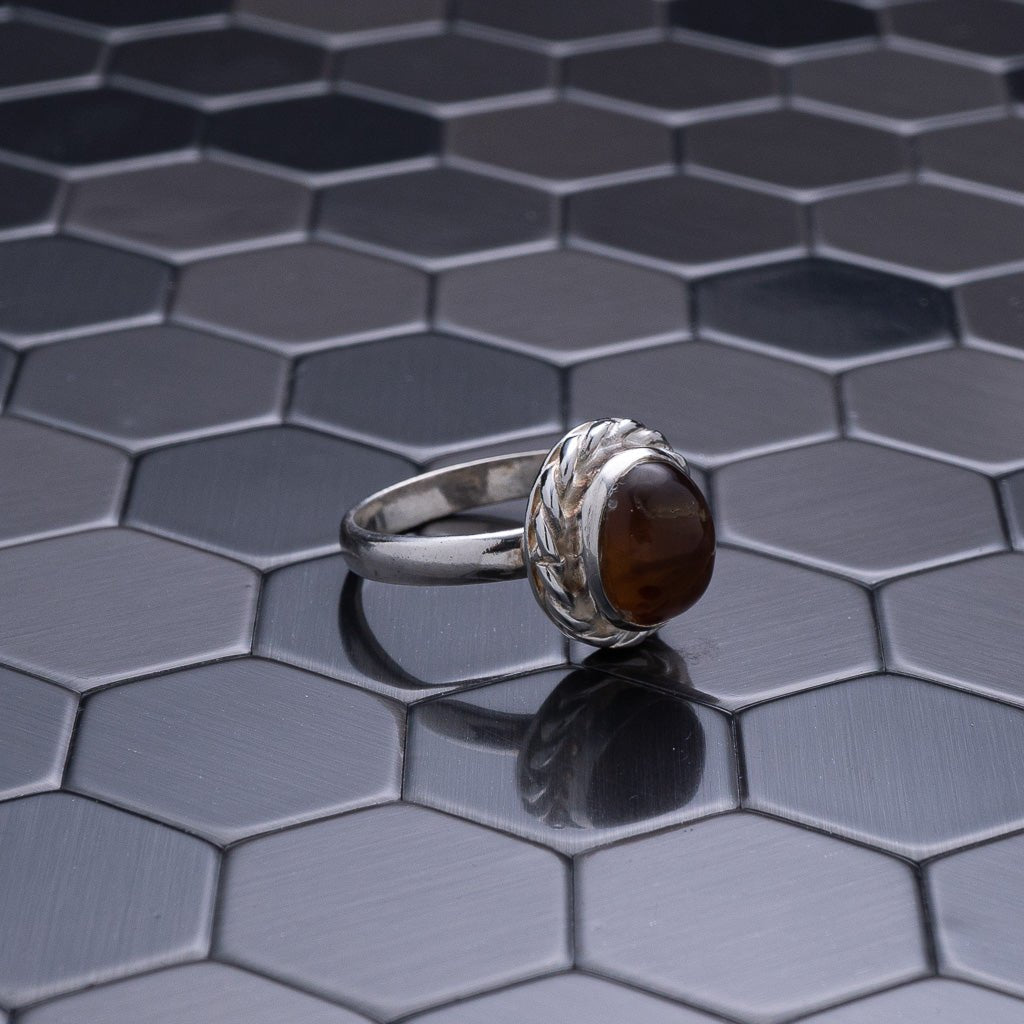 Green Amber Ring, Carina