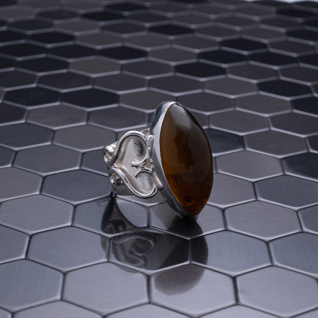 Green Amber Ring, Jana