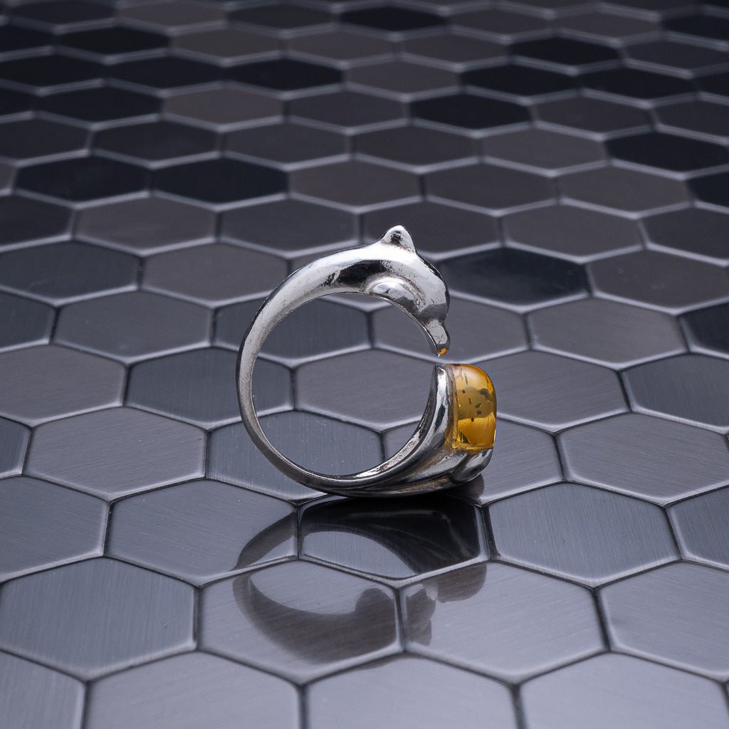 Green Amber Ring, Karissa