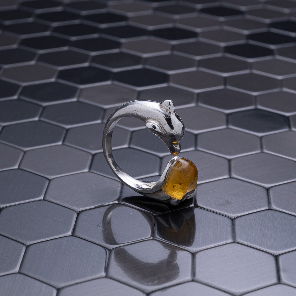 Green Amber Ring, Karissa