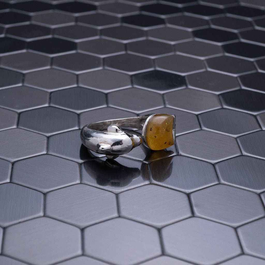 Green Amber Ring, Karissa