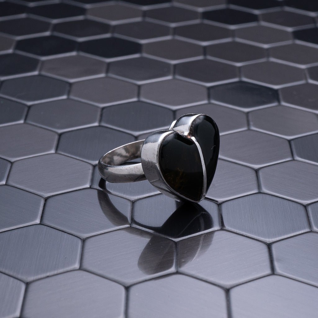 Green Amber Ring, Palma