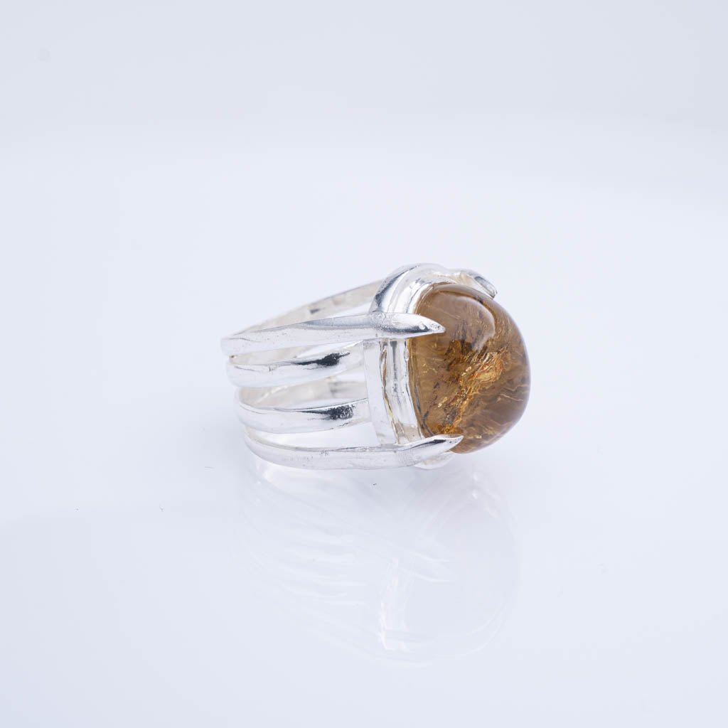 Green Amber Ring, Thalia