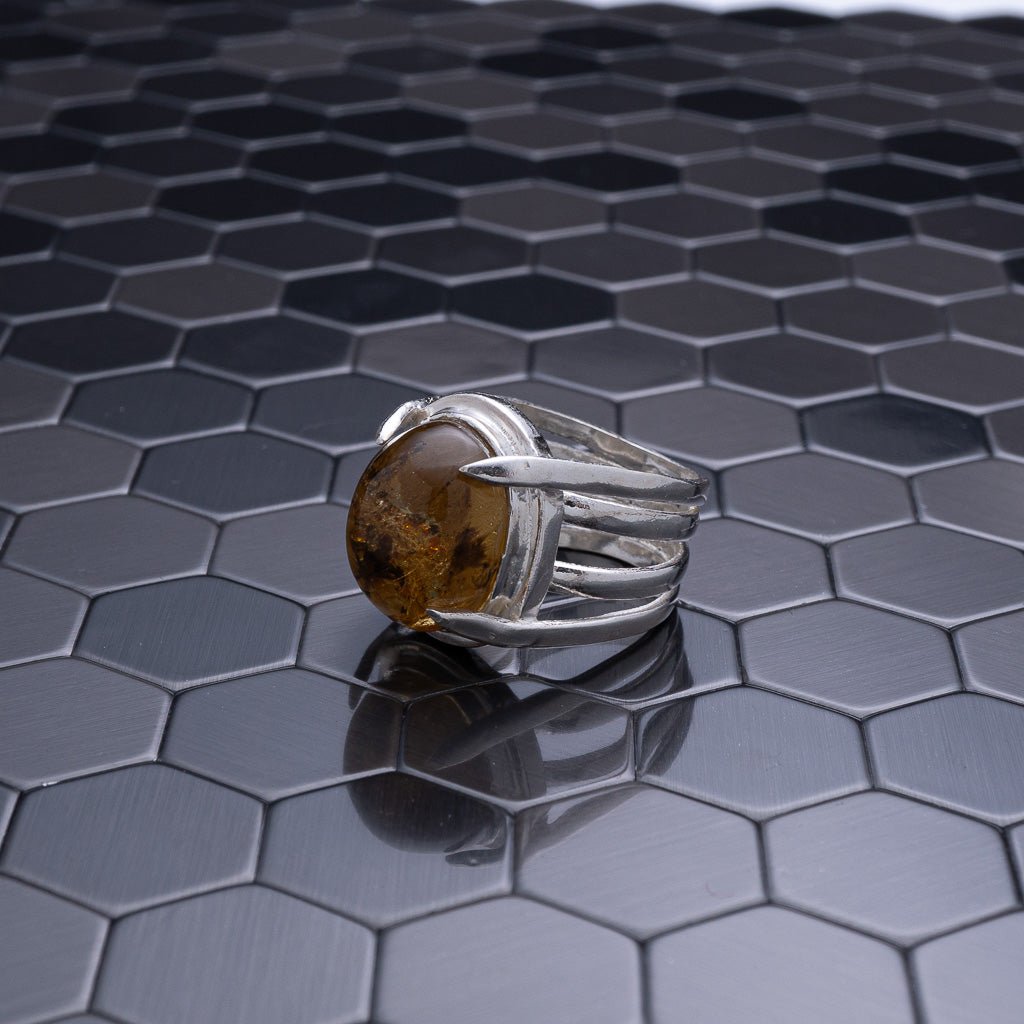 Green Amber Ring, Thalia