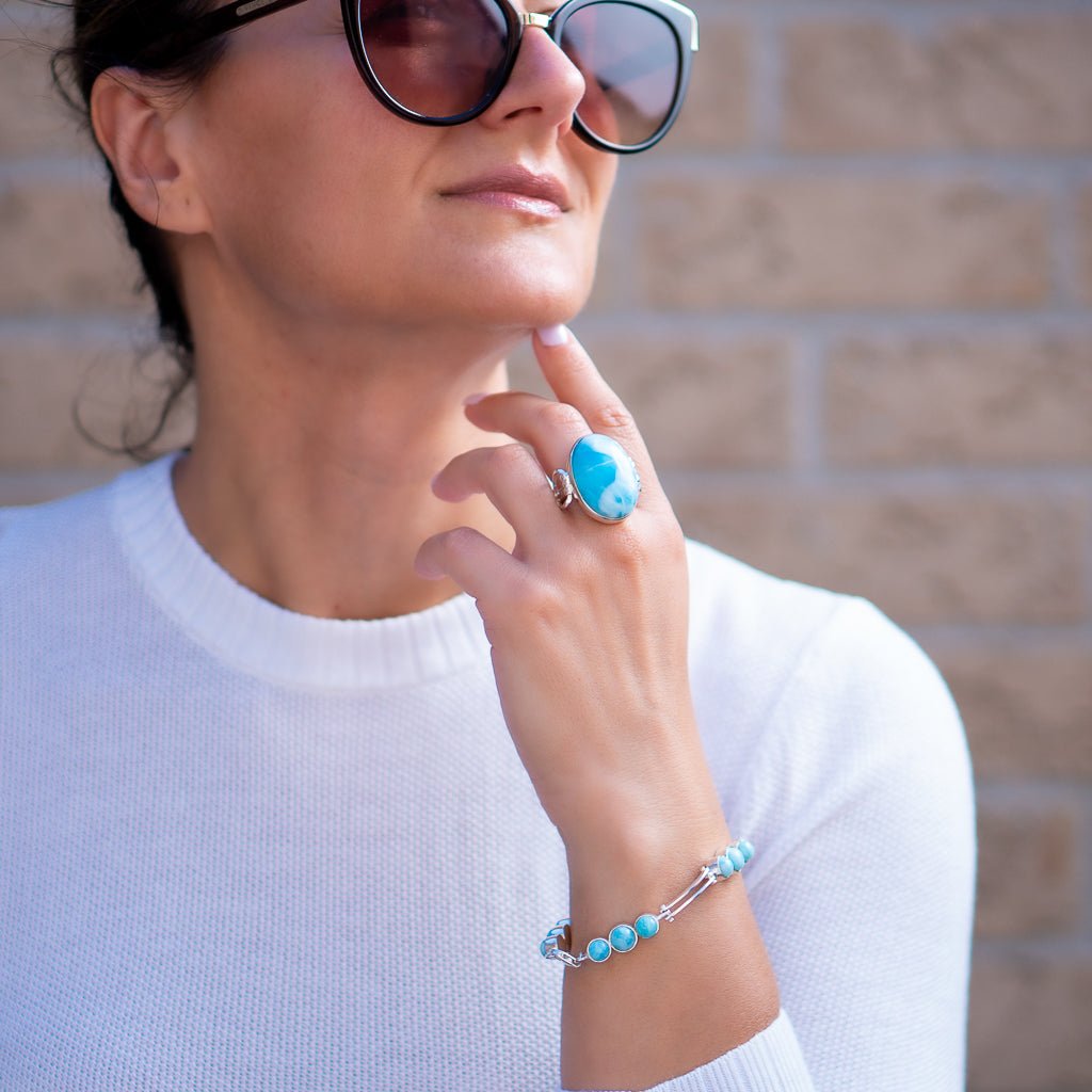Larimar Bracelet, Abbie