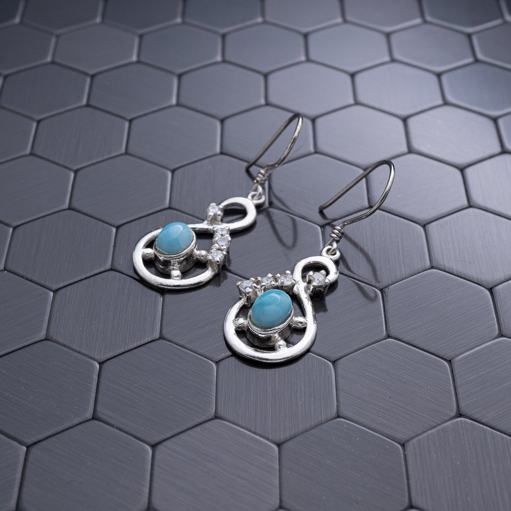 Larimar Earring, Ackerlea