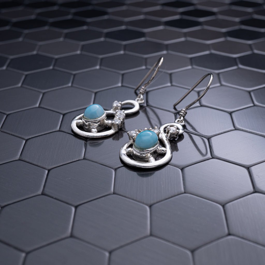 Larimar Earring, Ackerlea