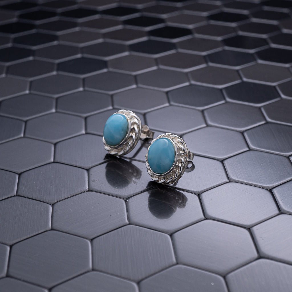 Larimar Earring, Delicia