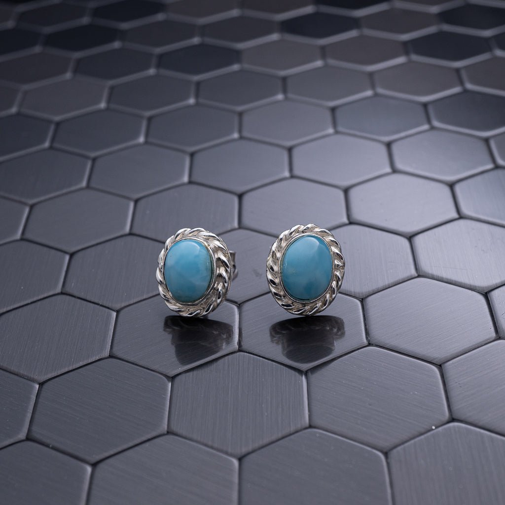 Larimar Earring, Delicia