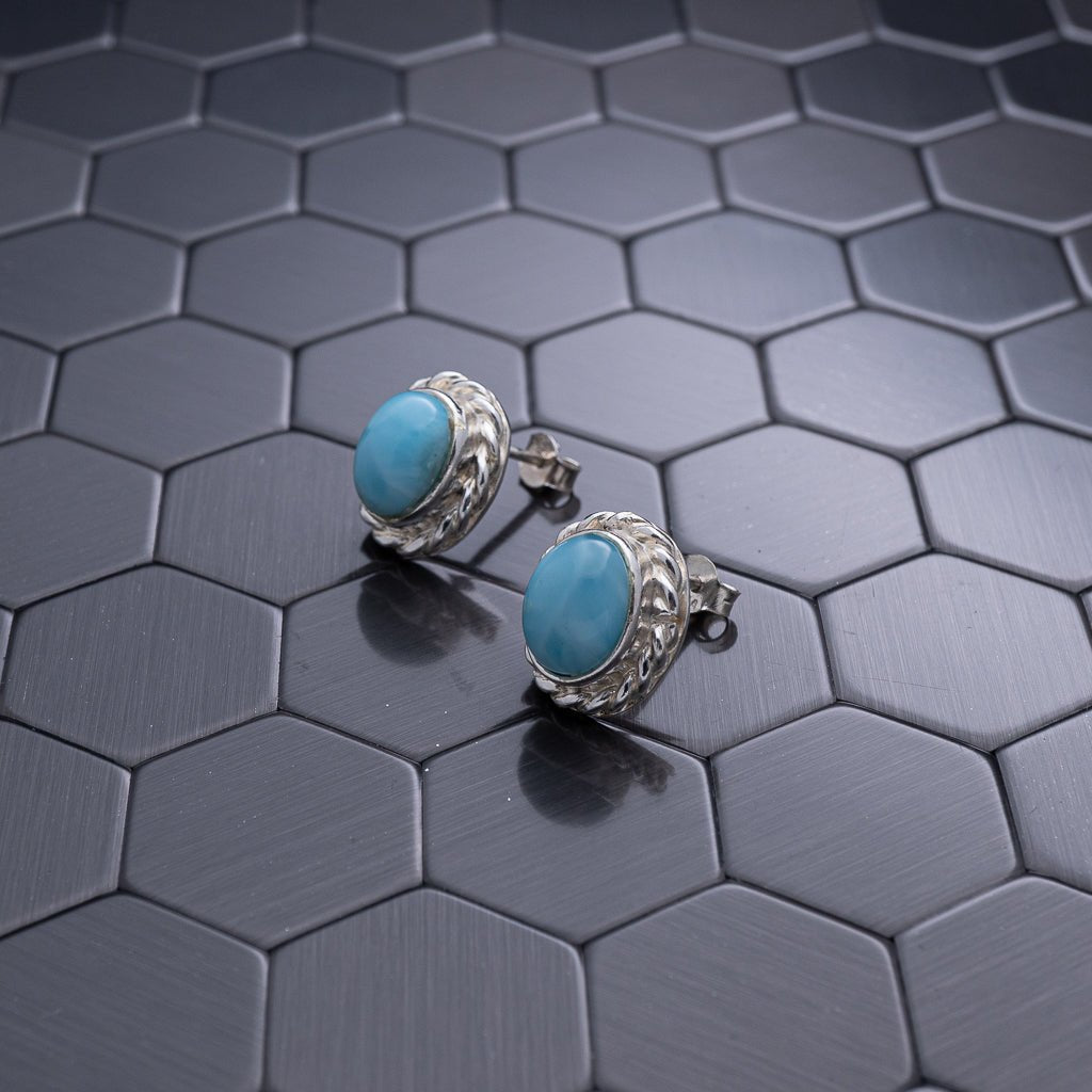 Larimar Earring, Delicia