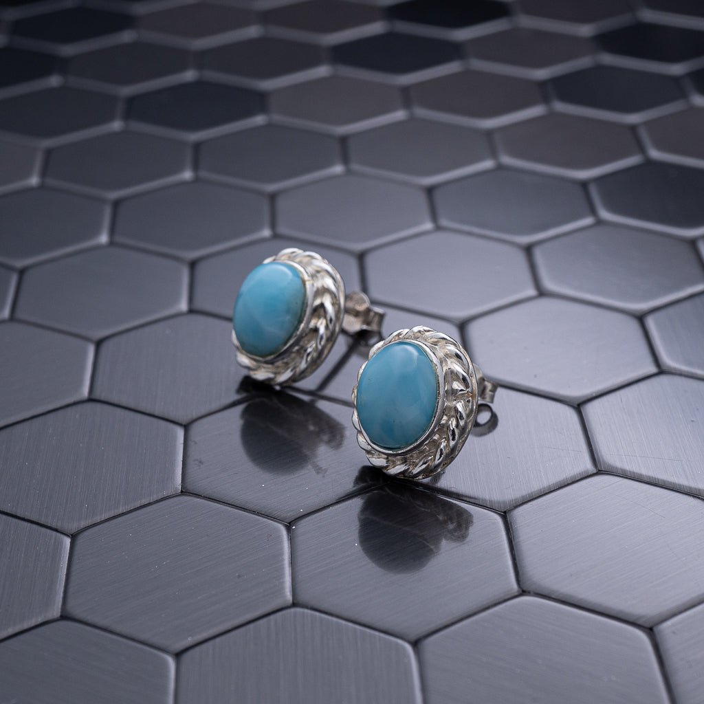 Larimar Earring, Delicia