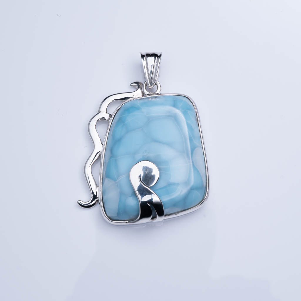 Larimar Pendant, Cassia