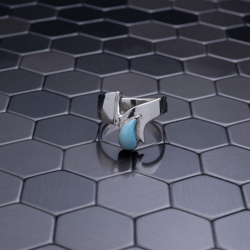 Larimar Ring, Delicia - Larimar Creations
