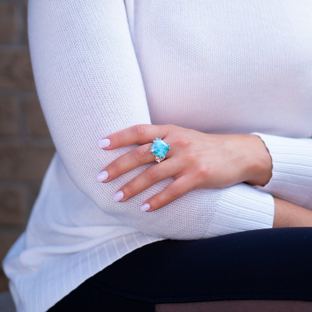 Larimar Ring, Genevieve